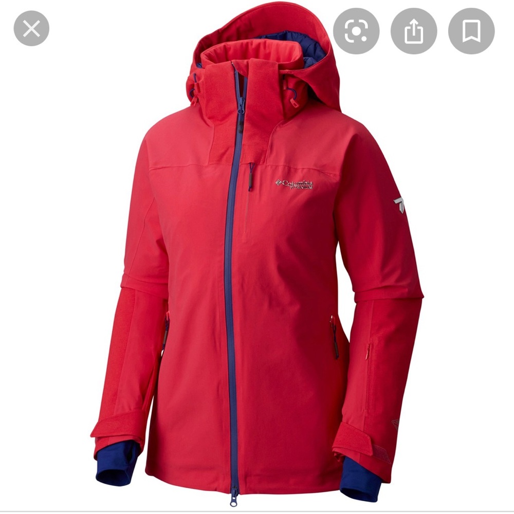 Columbia titanium jacket